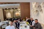 عابدزاده و یزدانی در کنار متهم فساد مالی که ۱۰سال حکم زندان دارد و باید در زندان باشد