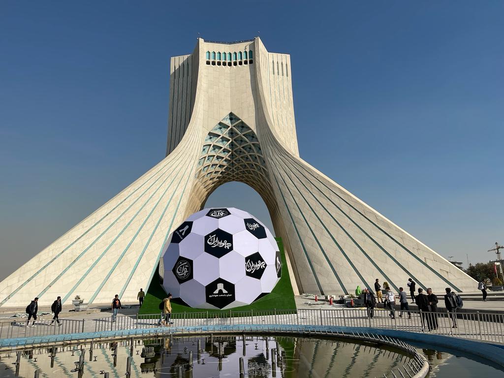 گزارش تصویری نصیربوشهرآنلاین از ماکت جام جهانی در تهران