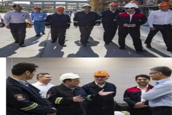 بازدید هیئت مدیره و مدیریت عامل جدید شرکت پتروشیمی مروارید از مجتمع