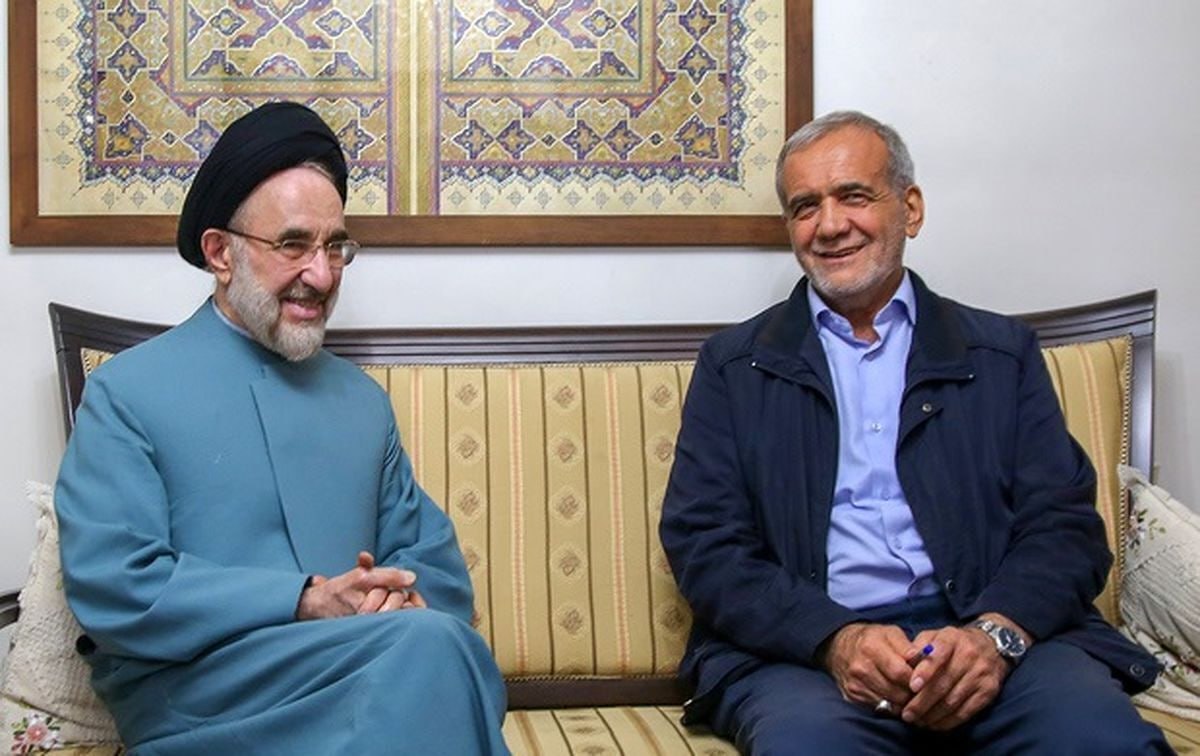 حضور محمد خاتمی حلقه ی مفقوده تنفیذ پزشکیان