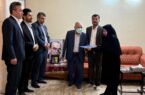 دیدار مدیر کل سیاسی استاندار و رئیس خانه کارگر با «نصیر بوشهر» در روز خبرنگار