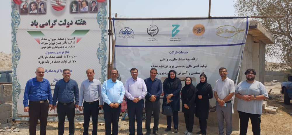 افتتاح سایت پرورش صدف در بوشهر/  سودآوری بالا، ریسک پایین وتسهیلات ۸۰ درصدی برای سرمایه گذاران