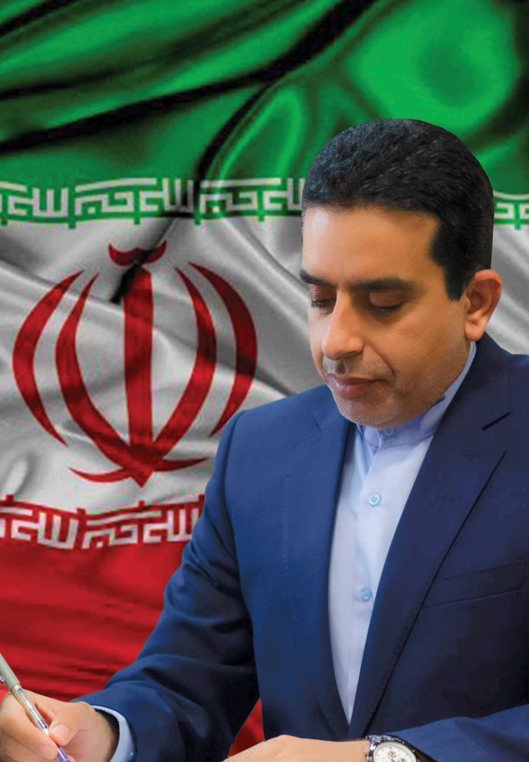قدردانی دهیار بوالخیر از خدمات ارزشمند بخشدار سابق دلوار  دکتر عالیپور