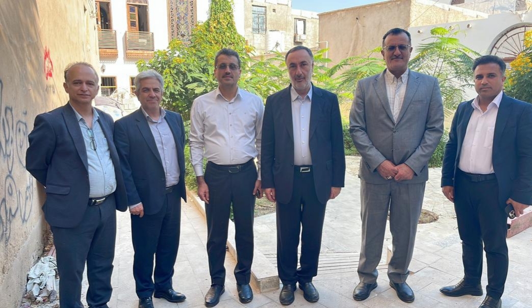 بازدید دکتر اسکندر صیدایی رئیس سازمان نقشهبرداری کشور از بافت تاریخی بوشهر