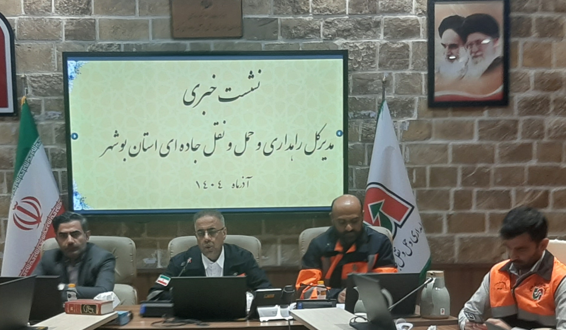 مدیرکل راهداری و حمل‌ونقل جاده‌ای بوشهر/راهکارهای عملی برای کاهش تصادفات و تقویت ناوگان حمل ونقل