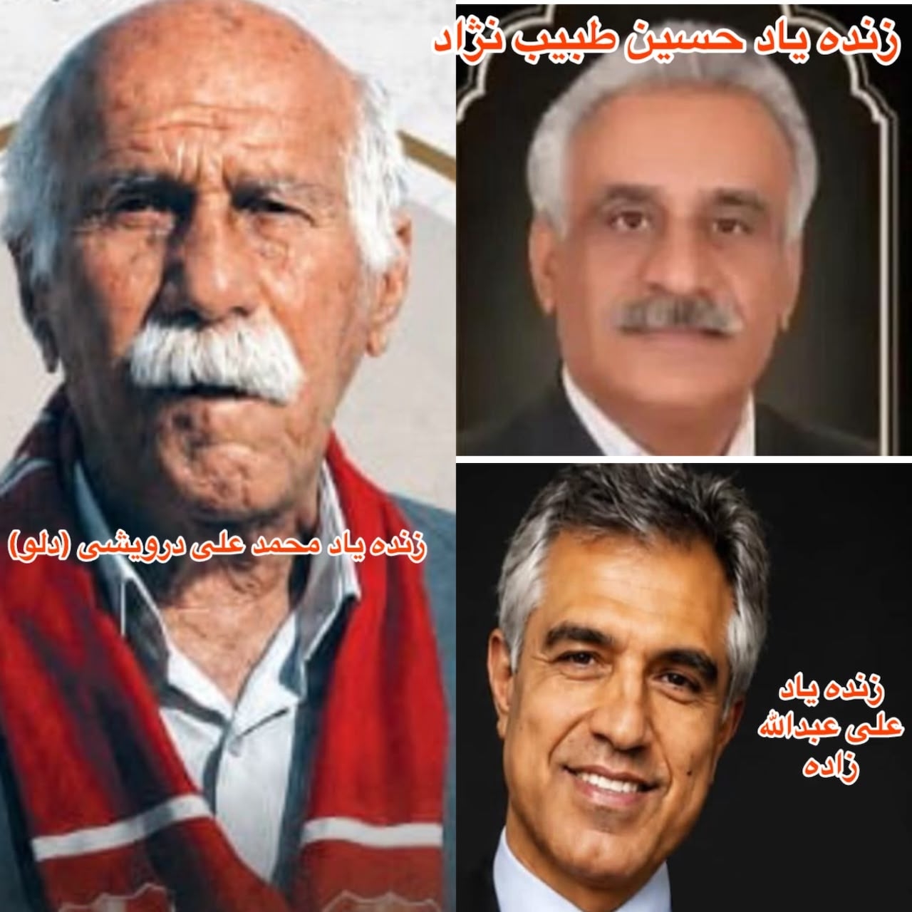 بیاد سه زنده یاد ورزشکار با هویت و شناسنامه بوشهر / ۱- علی عبدالله زاده ۲- حسین طبیب نژاد ۳- محمد علی درویشی